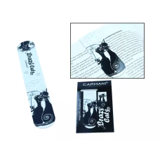 Carmani Магнитная закладка - Crazy cats, Кошки под зонтиком 30x100 мм 013-4041