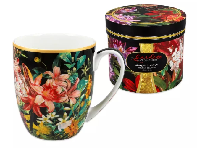 Carmani Кружка Camio - Цветы в стиле барокко, Лилии  400 мл 840-9207