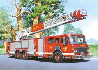 Castorland пазл  Пожарная машина 60 деталей