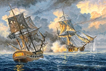 Castorland пазл  Морские баталии 500 деталей