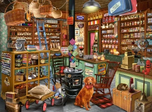 Castorland пазл  Лавка мелочей 2000 деталей