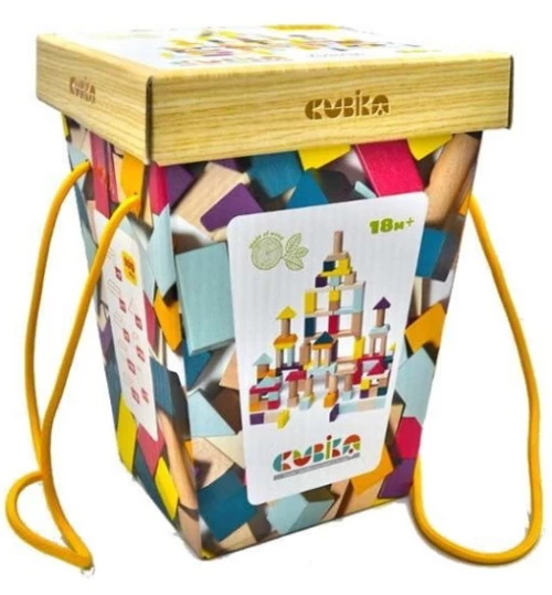 Деревянный конструктор Cubika 1