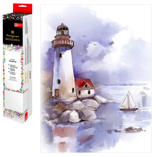 Алмазная мозаика "Маяк", 30*40 см