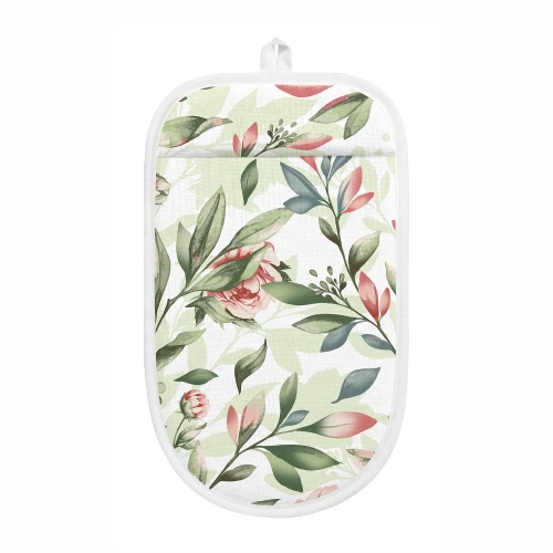 Самойловский Текстиль, прихватка варежка Весна, 17х25см