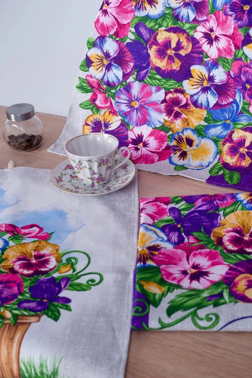 Натали Полотенце кухонное "Виола", 60x48 см