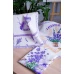 Натали Полотенце кухонное "Сиреневая дымка", 60x48 см, белое