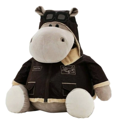 Orange Бегемотик Авиатор 30 см