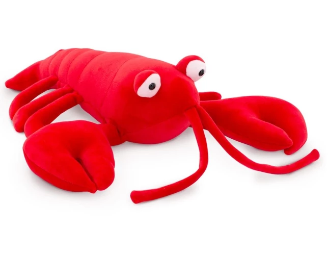 Orange Лобстер подушка, 55 см