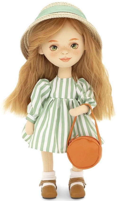 Orange Кукла Sunny  в полосатом платье 32см