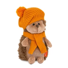 Orange Мягкая игрушка, Ежинка Колючка: в горчичном берете, 20см