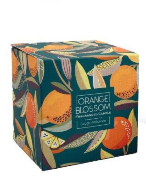 SiL  Свеча с цитрусовым ароматом, в стеклянном сктакане  12X12 CM