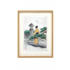 SiL  Постеры в рамах под стеклом в ассортменте, дизайн в японском стиле, 30X40 см