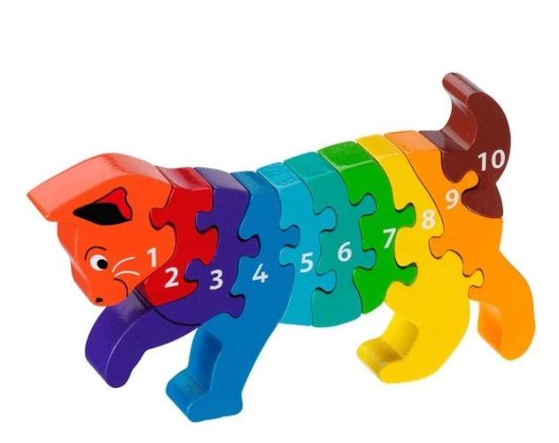 Головоломка "Кошка 1-10"