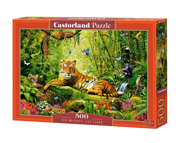 Castorland "Его величество вигр", 500 элементов