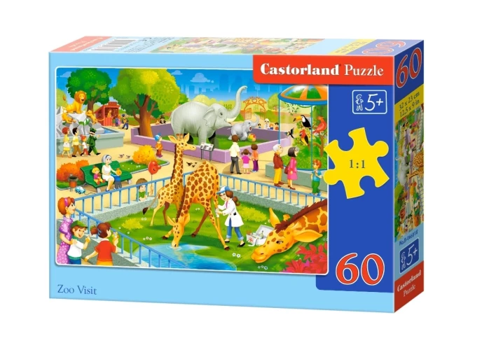 Castorland "Прогулка в зоопарк", 60 элементов