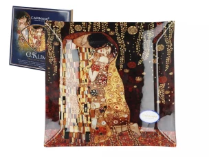 Carmani Декоративная тарелка Поцелуй Г.Климт  30x30см 198-1001