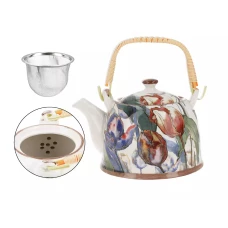 Carmani Керамический чайник с заварником 