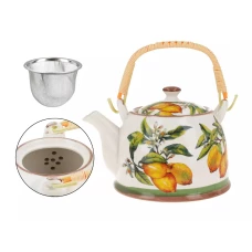 Carmani Керамический чайник с заварником 