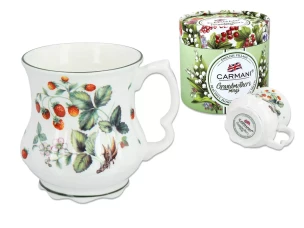 Carmani Кружка Grandmas mug - Земляника 400 мл 707-3104