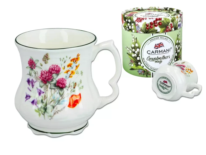 Carmani Кружка Grandmas mug  - Клевер 400 мл 707-3105
