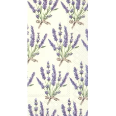 IHR Полотенце бумажное  BOUQUET OF LAVENDER cream