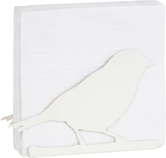 IHR  держатель для салфеток  BIRD SILHOUETTE белый