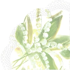 IHR Салфетки бумажные круглые 