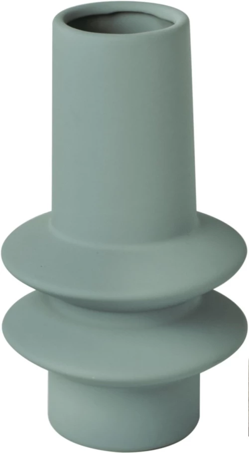 IHR Ваза керамическая  зеленая, 12х22 см, V 2242  