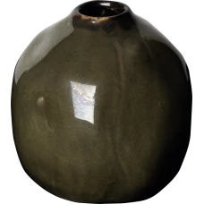 IHR Ваза керамическая зеленая, 8,5x9 см, V 2322