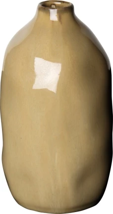 IHR Ваза керамическая коричневая, 7x14,5 см, V 2439