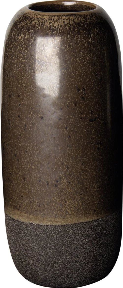 IHR Ваза керамическая коричневая, 8,5x20,5 см, V 2530