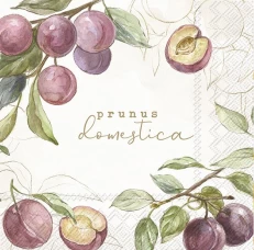 Обеденные салфетки 33Х33  COUNTRY PLUMS L 965060