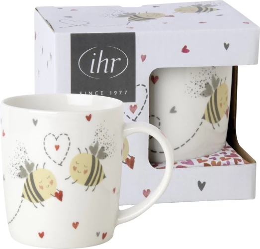 IHR Кружка BEE MY VALENTINE, фарфор, 300мл POM 988214