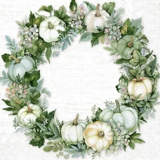 IHR Коктейльные салфетки Тыквенный венок, 25x25 см, C1012360