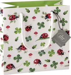 IHR Подарочный пакет LUCKY LADYBUGS, 18x9,5x18 см, TKK1037200