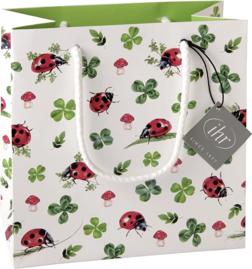 IHR Подарочный пакет LUCKY LADYBUGS, 18x9,5x18 см, TKK1037200