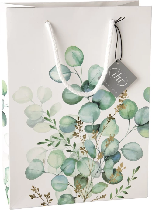 IHR Подарочный пакет Букет эвкалипта, 25x10x27,5 см, TK1036609