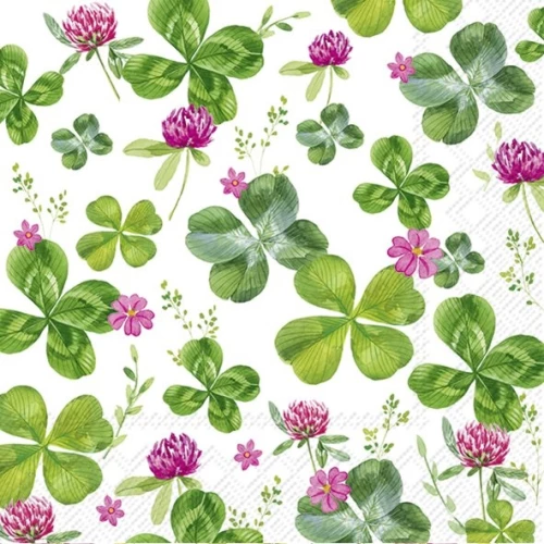 IHR Обеденные салфетки Клевер, 33x33 см, L1037100