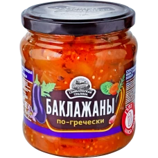 Баклажаны "По-гречески" (460 г, Альфа)