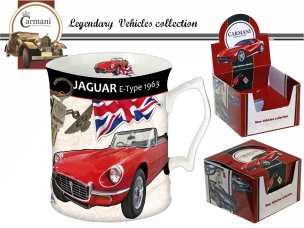 Кружка "Jaguar E-Type 1963"