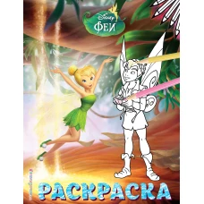 Феи. Раскраска № 12 (Динь-Динь и Теренс)