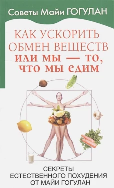 Как ускорить обмен веществ,или Мыто,что мы едим.Секреты естественного похудения от Майи Гогулан