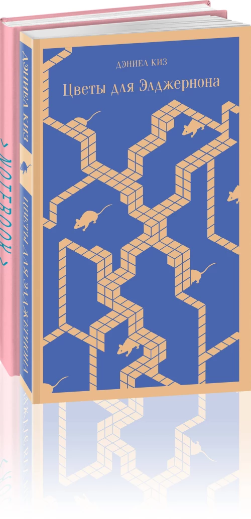 Комплект книга + блокнот: "Цветы для Элджернона" и тематический блокнот "Машины как я"