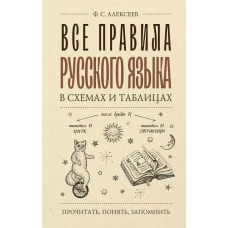 Все правила русского языка в схемах и таблицах