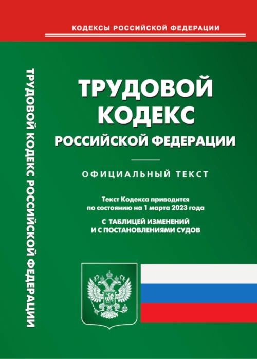 Трудовой кодекс РФ (по сост. на 01.03.2023 г.).