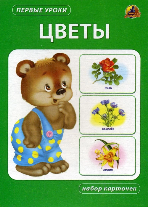 Цветы. Набор карточек.