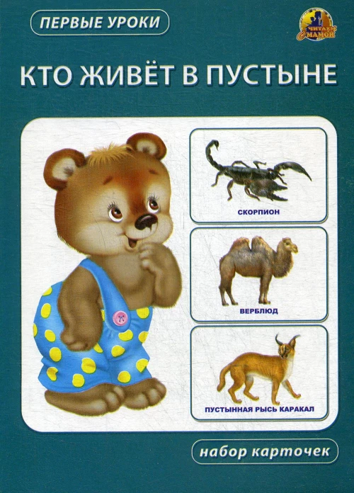 Кто живет в пустыне. Набор карточек.