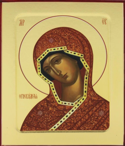 Икона Пресвятой Богородицы Огневидная (на дереве) 125 х 160.