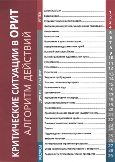 Критические ситуации в ОРИТ: алгоритм действий (Синопсис экстренной медицины). Под ред. Ховарда С., Чу Л., Голдхабер-Фиберт С.