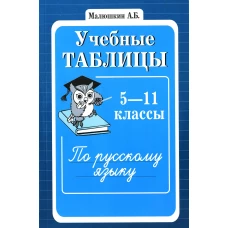 Учебные таблицы по русскому языку: 5-11 кл. 2-е изд. Сост. Малюшкин А.Б.